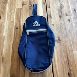 Adidas Navy Blue Shoe / Toiletry / Small Gear Bag
